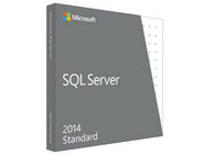 मूल OEM Microsoft SQL सर्वर 2014 मानक अंग्रेजी OPK 64 बिट डीवीडी ऑनलाइन सक्रियण
