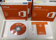 ऑनलाइन सक्रियण 100% Microsoft Office 2016 कुंजी कोड प्रो प्लस कार्ड 32 बिट 64 बिट डीवीडी