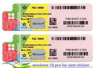 Microsoft लाइसेंस कुंजी कोड विंडोज 10 प्रो सीओए लाइसेंस स्टिकर 64 बिट सिस्टम पूर्ण संस्करण